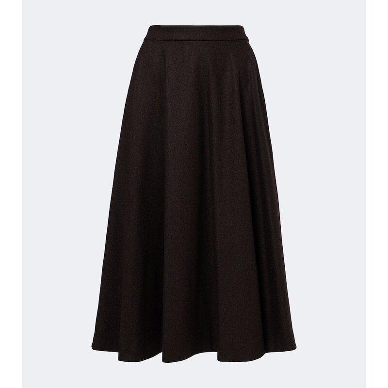 S Max Mara Wool midi skirt