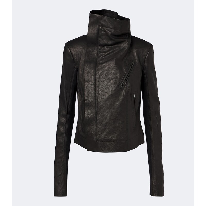 Rick Owens Leather biker jacket
