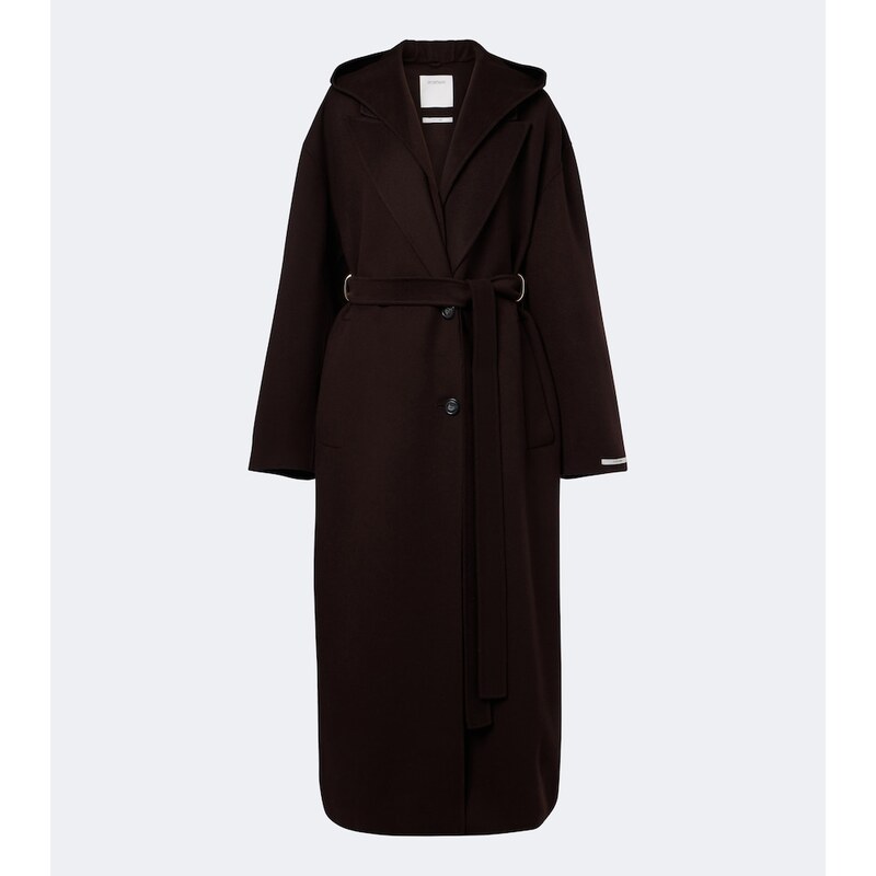 Sportmax Belted virgin wool coat