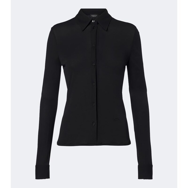 Gucci CrÃªpe jersey shirt