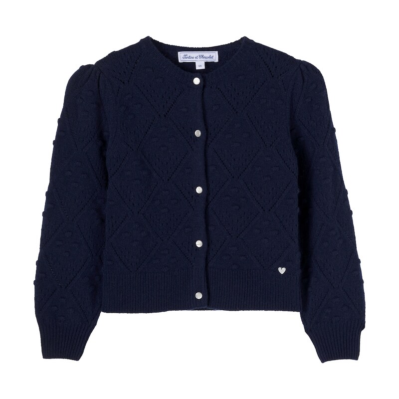 Tartine et Chocolat Open-knit cardigan