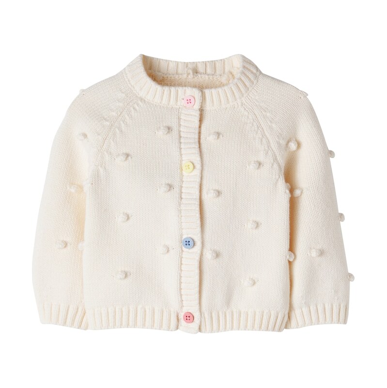 Stella McCartney Kids Cotton and wool cardigan