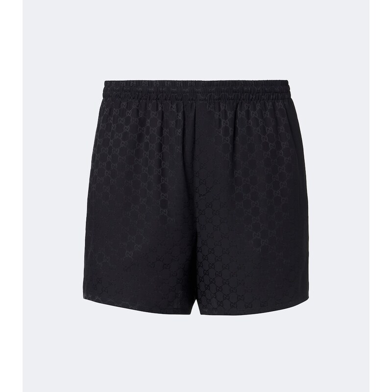 Gucci GG jacquard silk shorts