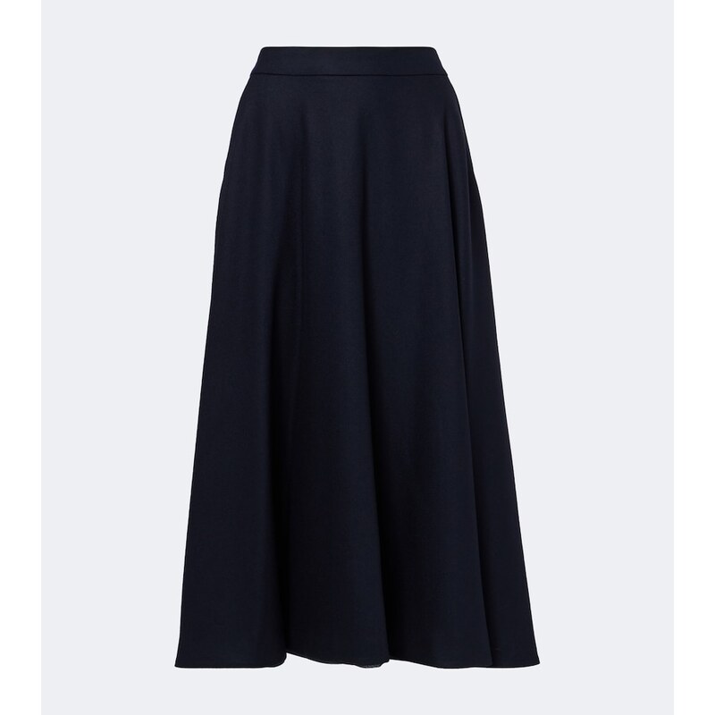 S Max Mara Wool midi skirt
