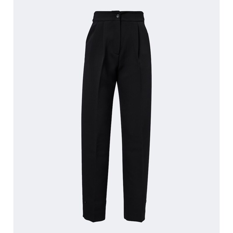 The Frankie Shop Doyer pleated wide-leg pants