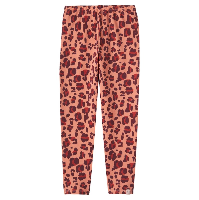 Cozmo Leopard-print cotton blend leggings