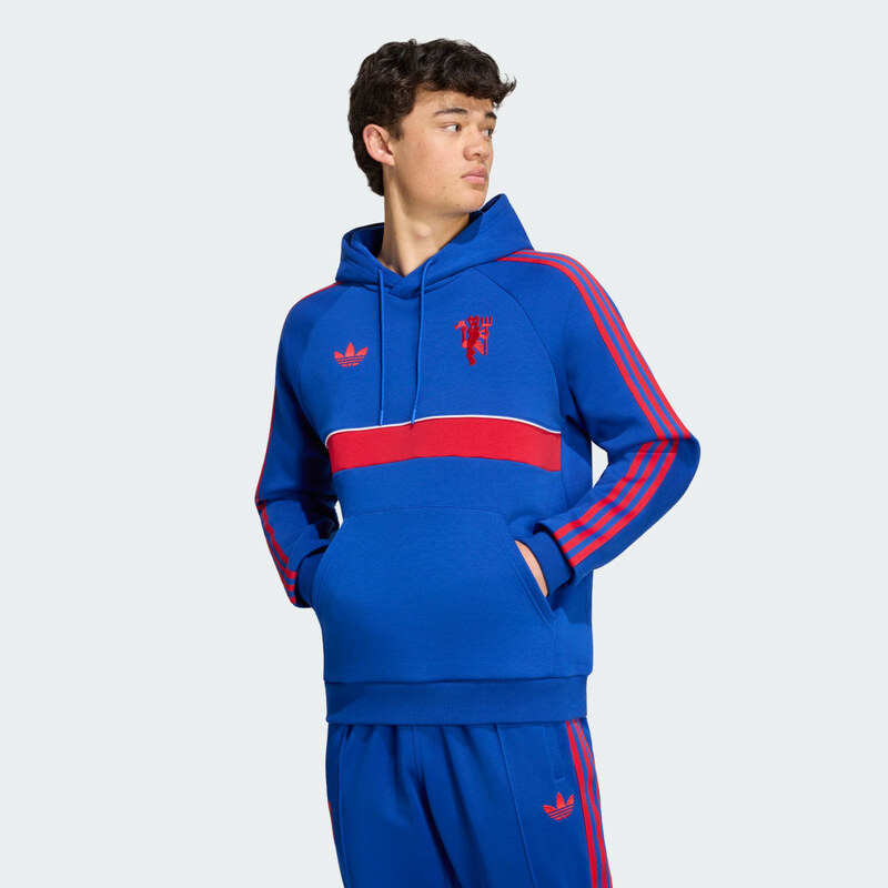 Adidas Mikina s kapucí Manchester United Originals