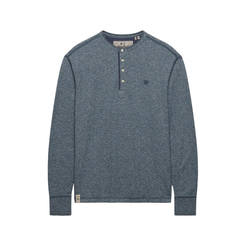 Superdry & Co Tričko modrý melír