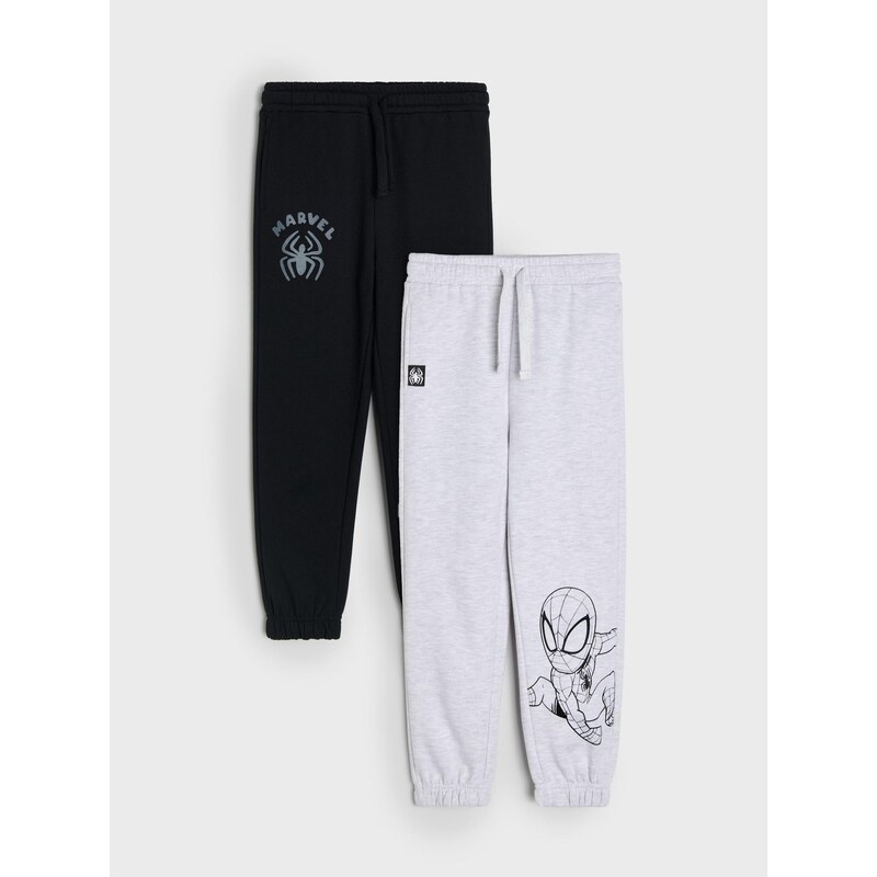 Sinsay - Tepláky loose jogger 2 pack - vícebarevná