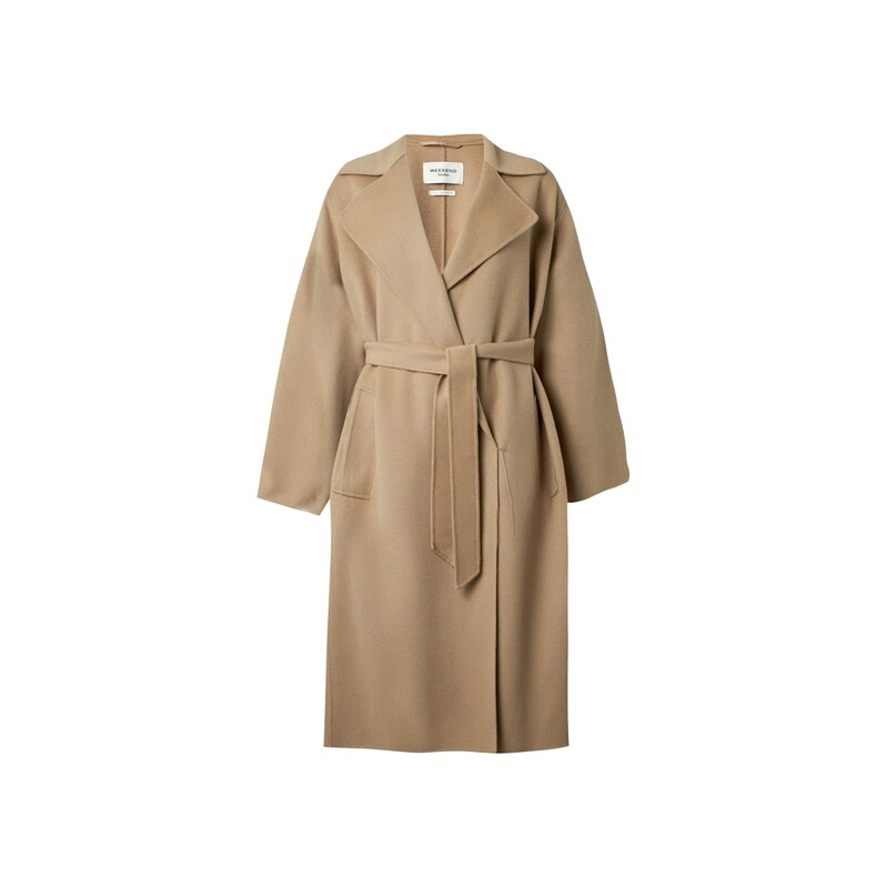 Weekend Max Mara Přechodný kabát DOPEROSO velbloudí