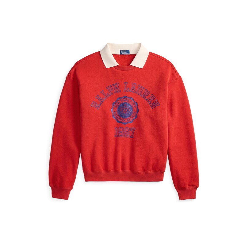 Polo Ralph Lauren Mikina modrá / červená