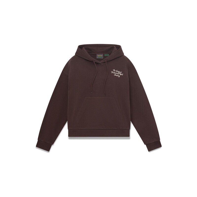TIMBERLAND Mikina krémová / tmavě hnědá