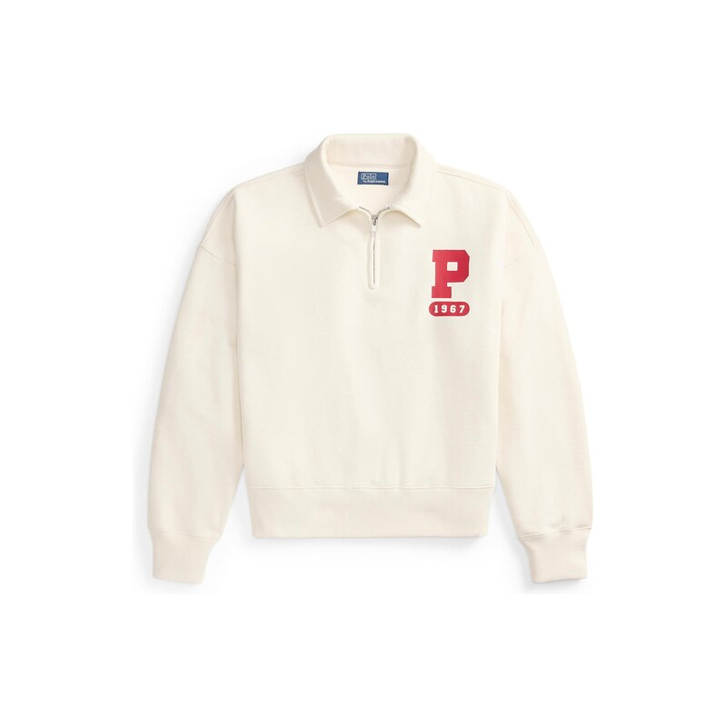 Polo Ralph Lauren Mikina červená / přírodní bílá
