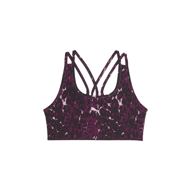 PUMA Sportovní top Train All Day Essentials fuchsiová / černá /