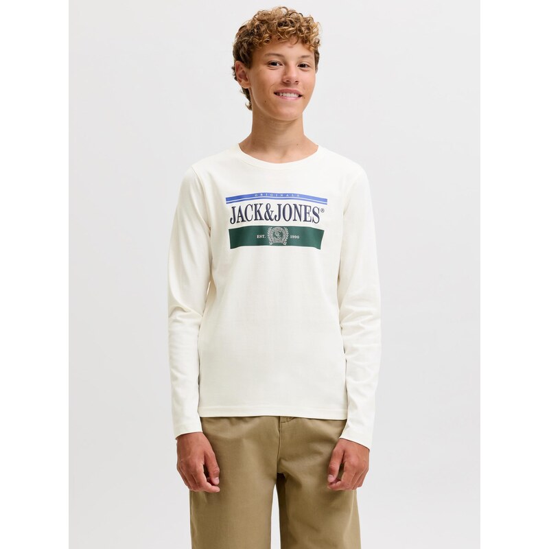 Jack & Jones Junior Tričko JORFREDERIKSBERG marine modrá /