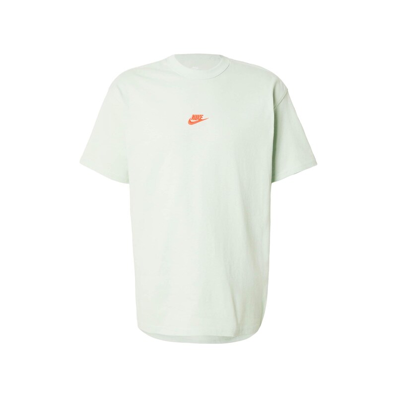 Nike Sportswear Tričko PREM ESS světle zelená / bílá