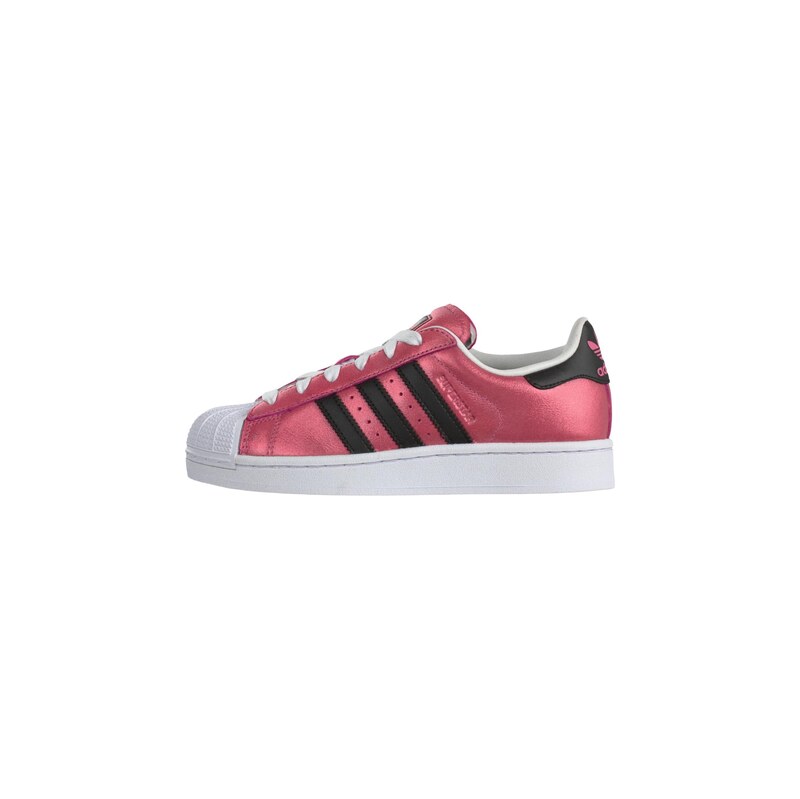 ADIDAS ORIGINALS Tenisky SUPERSTAR II magenta / černá