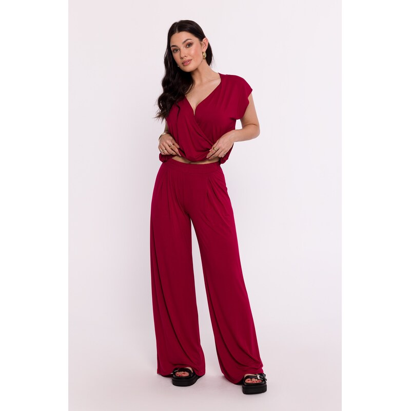 BeWear Womans Viscose trousers with elasticated waistband -