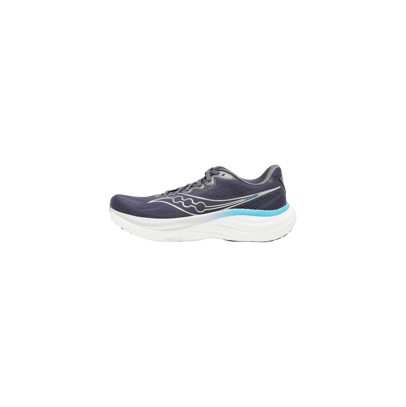 saucony Běžecká obuv RIDE 19 noční modrá / azurová / stříbrná