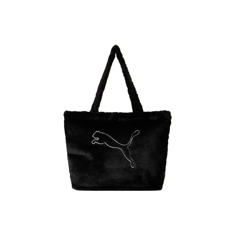 PUMA Nákupní taška černá / bílá