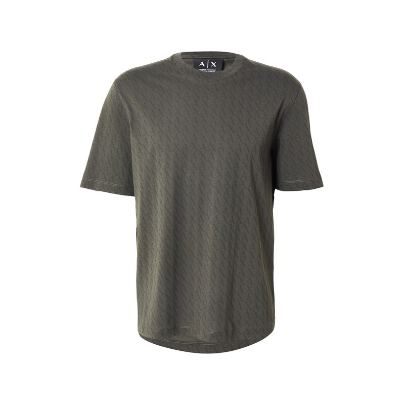 ARMANI EXCHANGE Tričko khaki / jedle