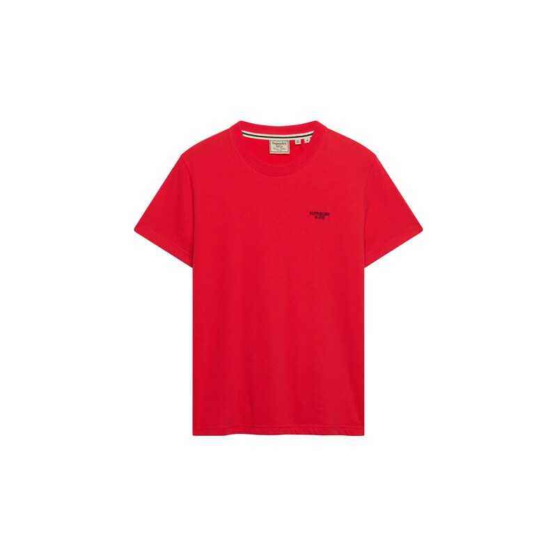 Superdry & Co Tričko Essential červená