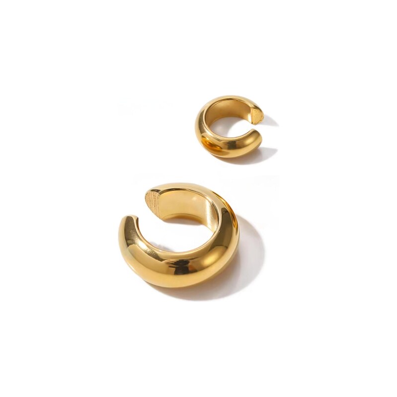 Kamiko Piercing Luna Helix Earcuff zlatá