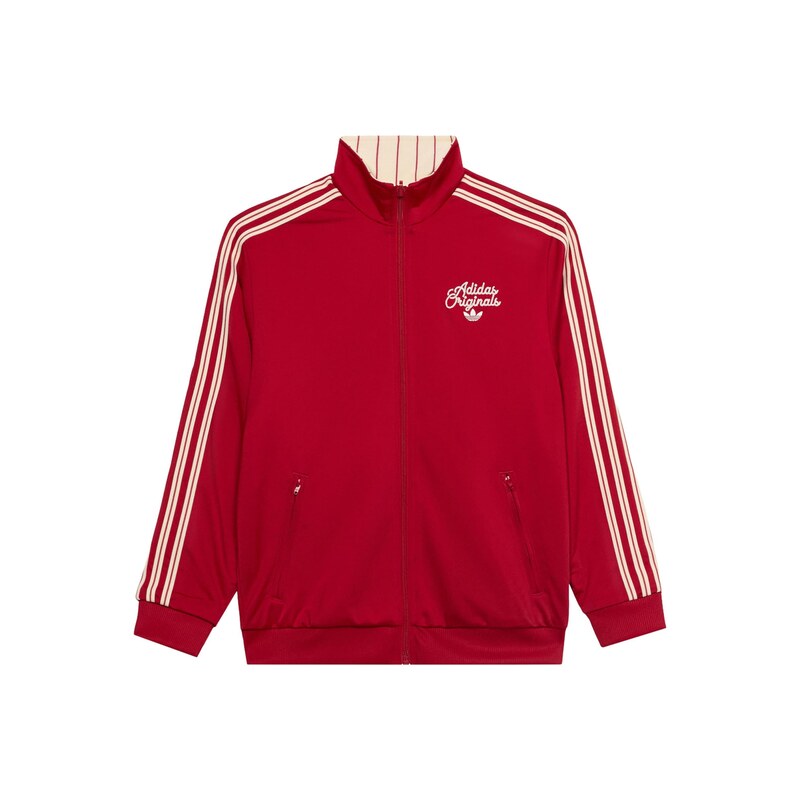 ADIDAS ORIGINALS Přechodná bunda FIREBIRD červená / bílá