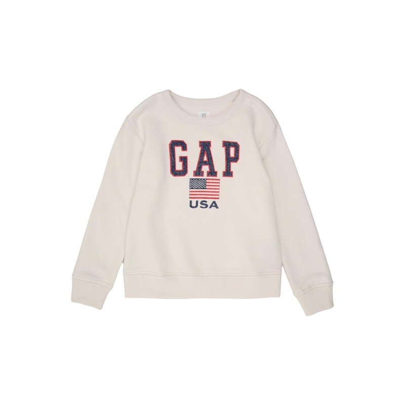GAP Mikina červená / bílá