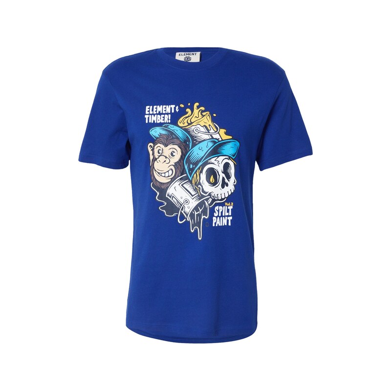 ELEMENT Tričko FLOW indigo / nebeská modř / černá / bílá