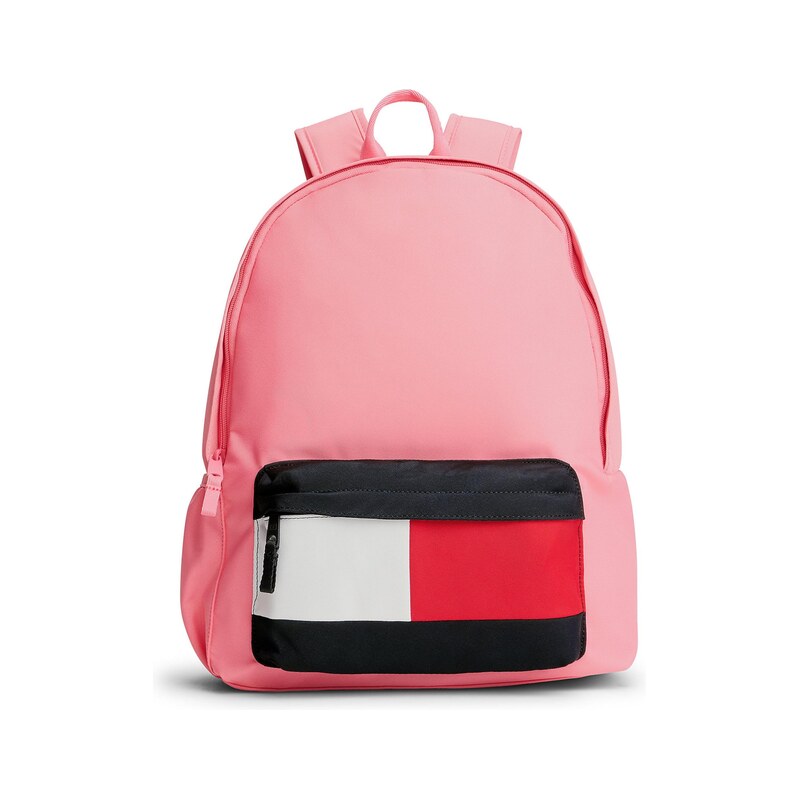 TOMMY HILFIGER Batoh Essential marine modrá / pink / červená /