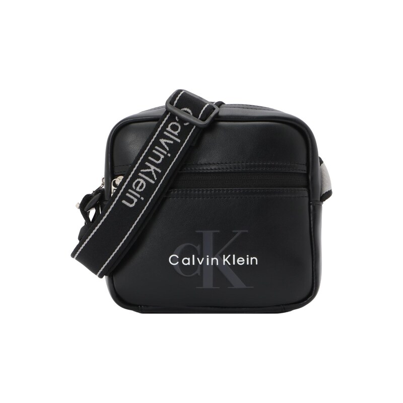 Calvin Klein Taška přes rameno BOLD grafitová / světle šedá /