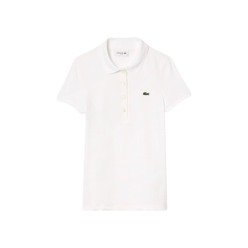 LACOSTE Tričko bílá