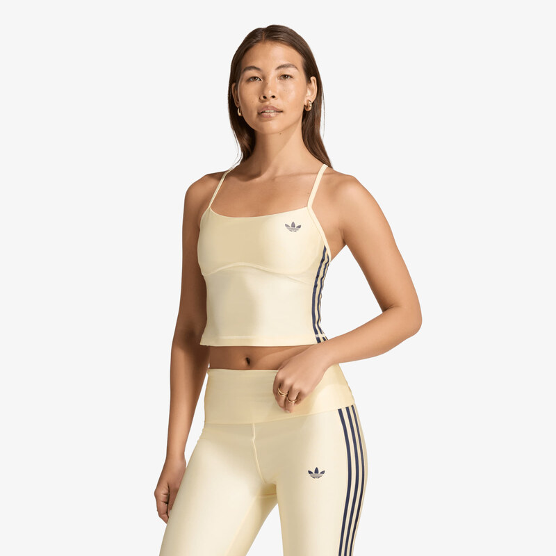 adidas Originals Tílko adidas Sport Tank Padded Warm Vanilla M