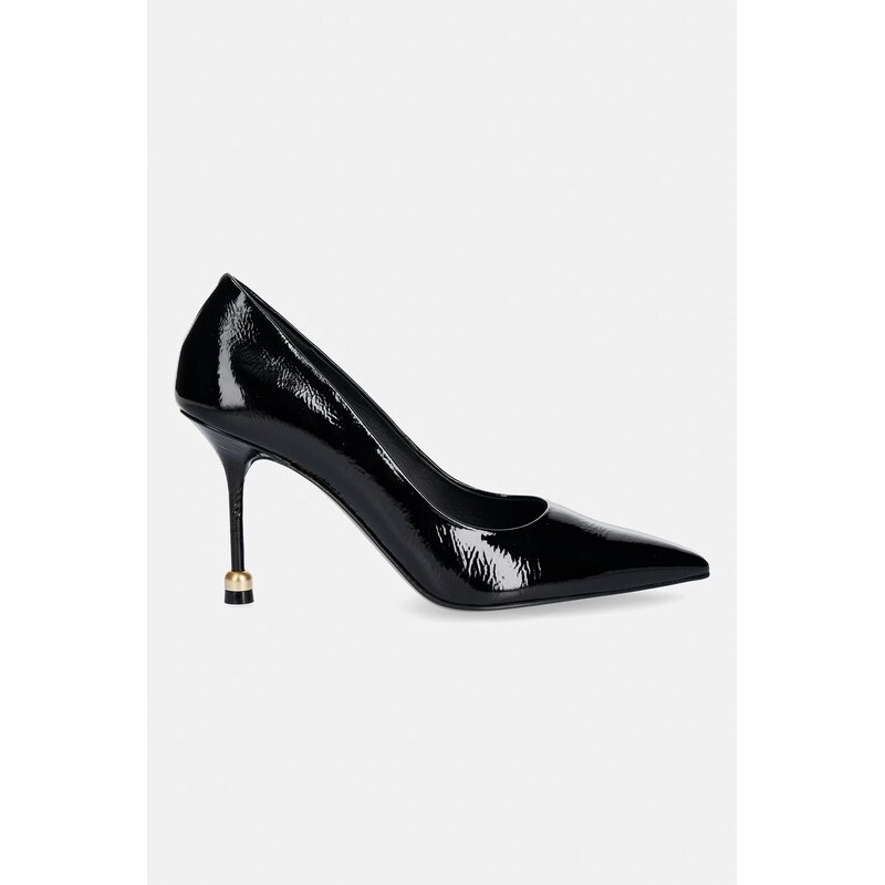 Vanda Novak Lodičky kožené Aleksandra Glossy Black