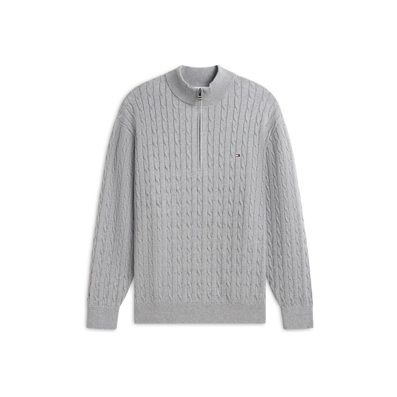Tommy Hilfiger Big & Tall Svetr CLASSIC šedá