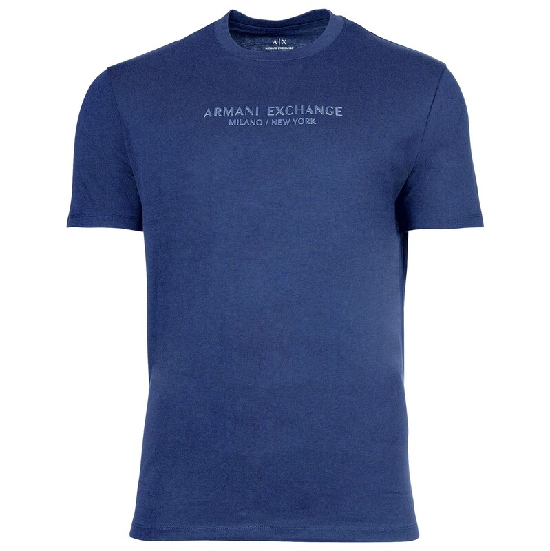 ARMANI EXCHANGE Tričko marine modrá