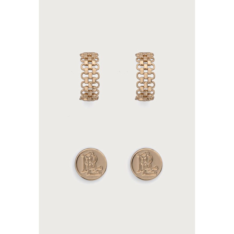 Lauren Ralph Lauren náušnice dámské kovové 2-pack