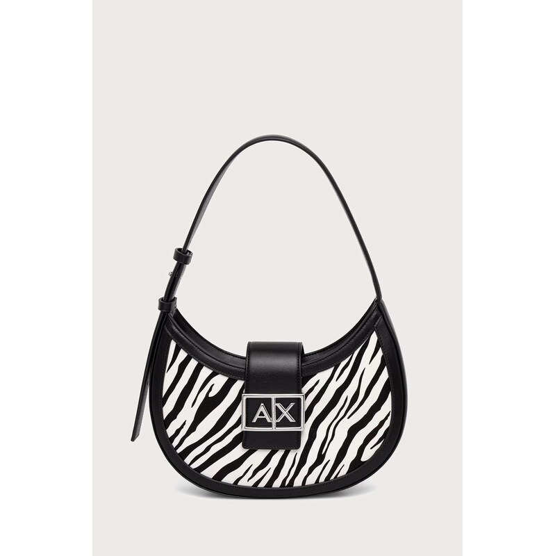 Armani Exchange hobo kabelka dámská z imitace kůže