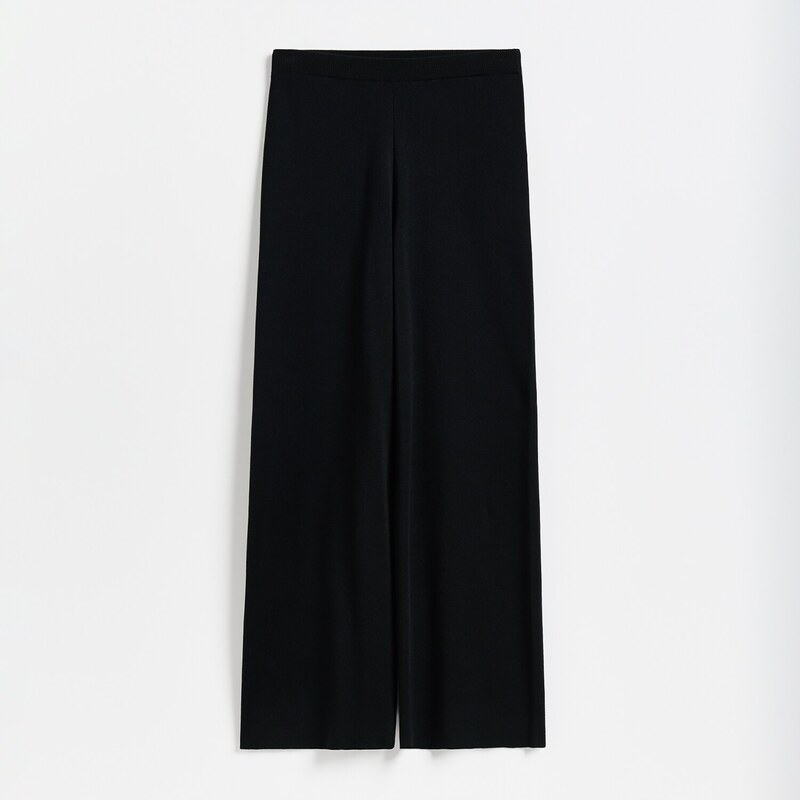 Reserved - LADIES` TROUSERS - černý