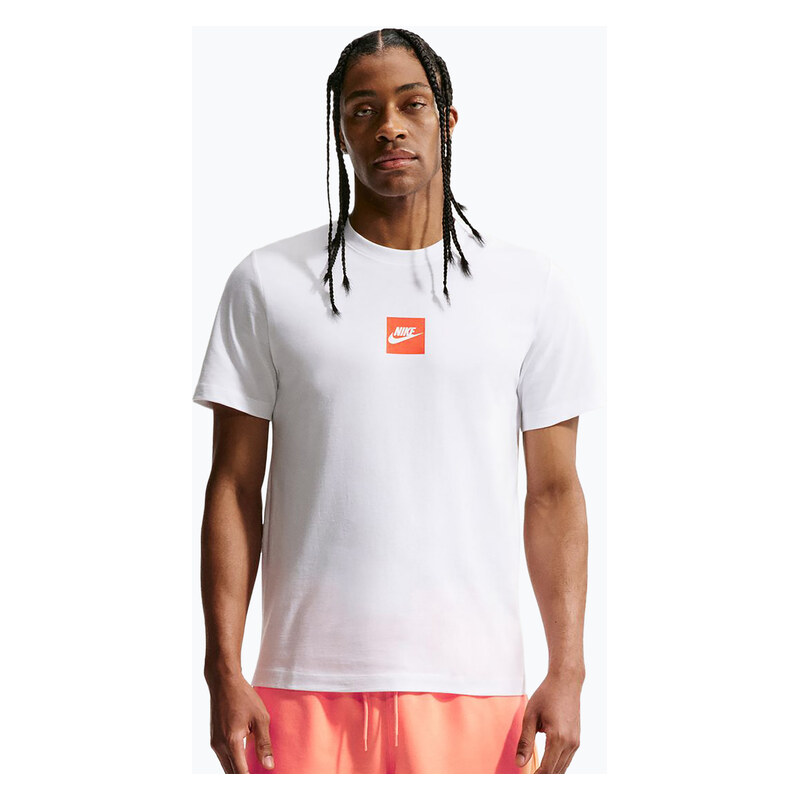 Pánské tričko na lezení Nike Sportswear white/black