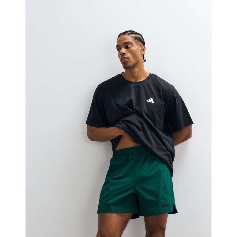 adidas performance adidas Training D4T shorts in forest green