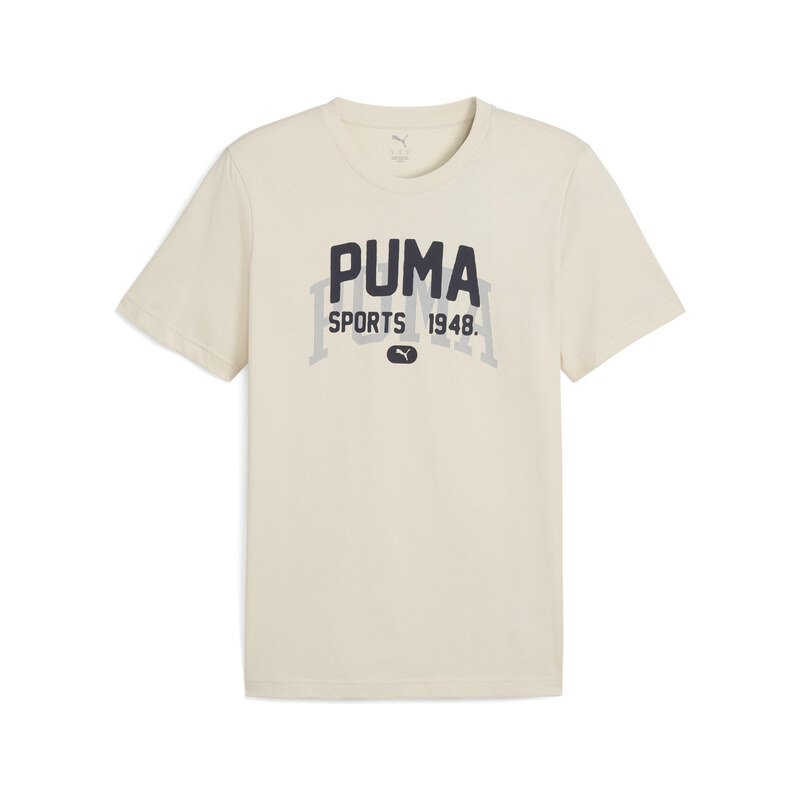 PUMA Pánské fitness tričko Graphic Varsity PUMA