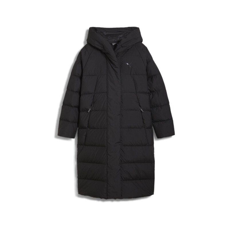 PUMA Dámské dlouhé péřové kabáty PUMA Black