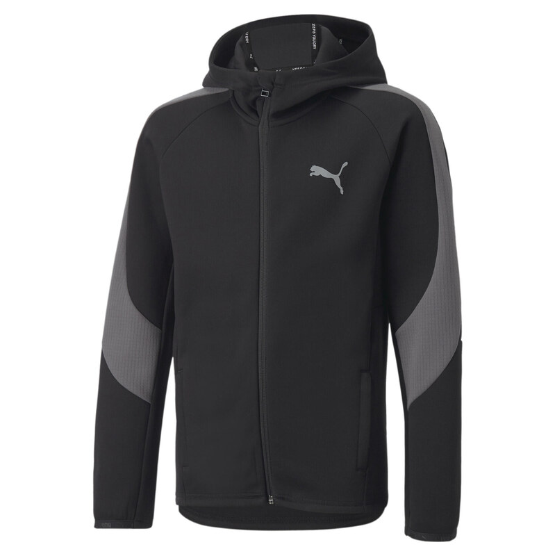 PUMA Dětská sportovní bunda Puma Evostripe Černý