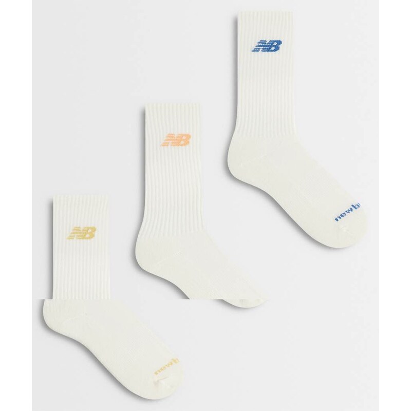 New Balance 3 pack everyday seasonal crew socks-Multi