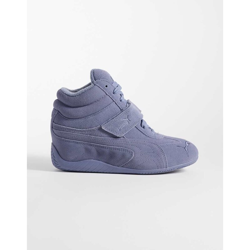 Puma Speedcat wedge trainers in grey