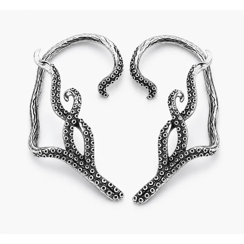 Titan Jewerly Záušnice z chirurgické oceli chapadla Chobotnice