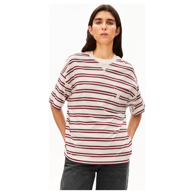 Armedangels Triko Iconic Å Undyed Stripe XS
