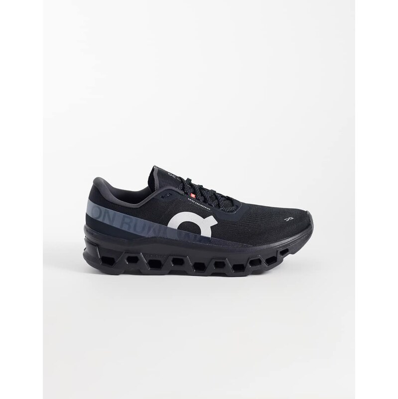 ON Cloudmonster 1 running trainers in black